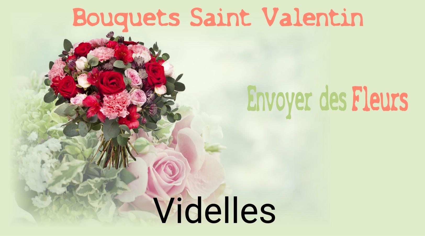 Roses de Saint-Valentin livrées à Videlles